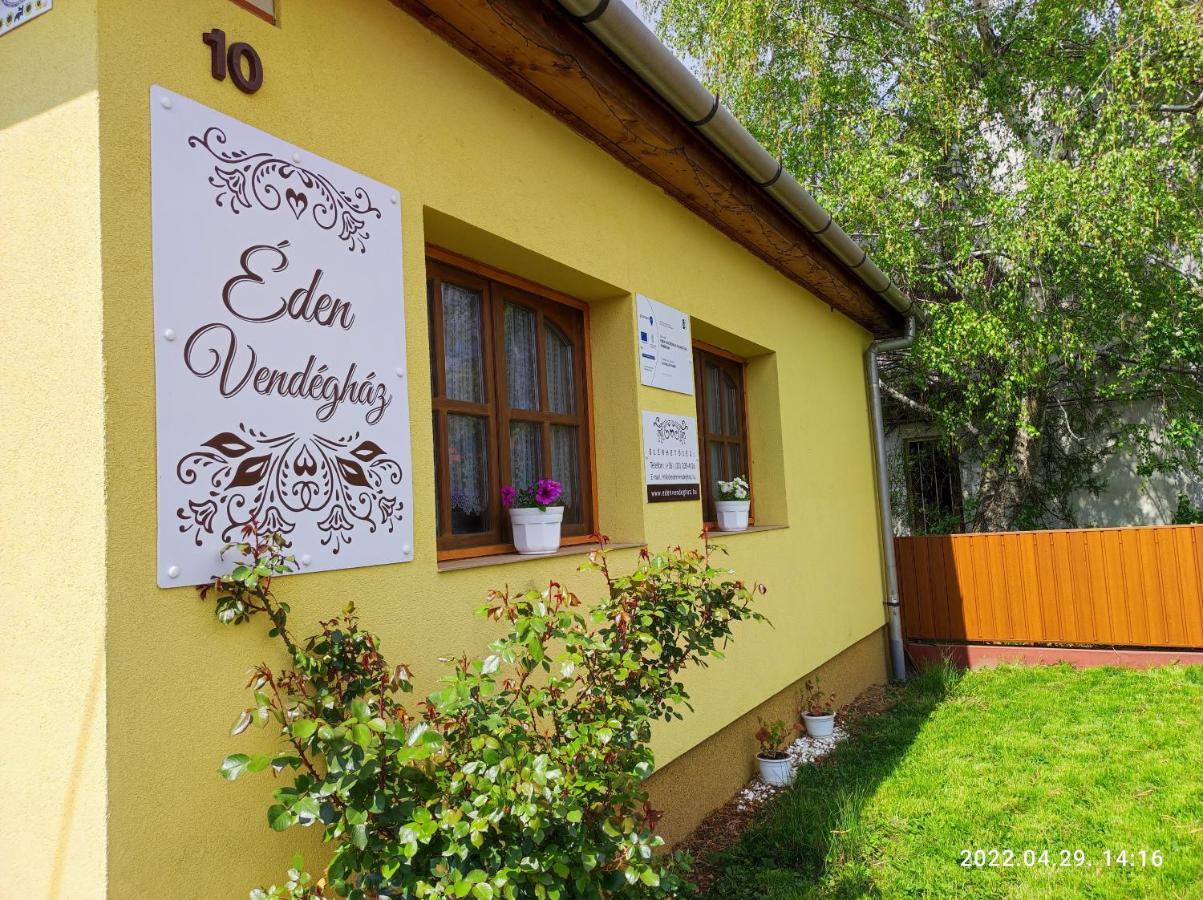 Éden Vendégház Kisnána Exterior foto